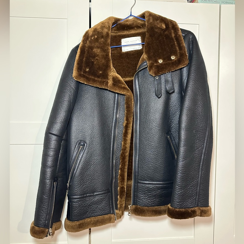 Zara Shearling Jacket